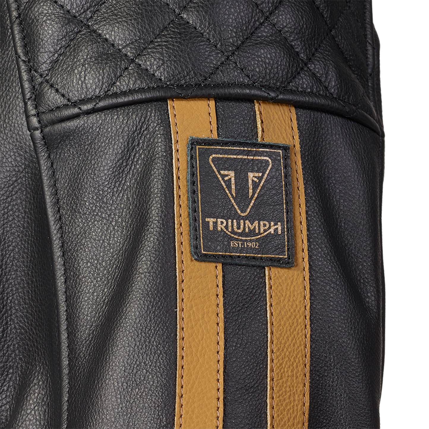 Triumph Men's Braddan Sport Jacket - Black & Gold