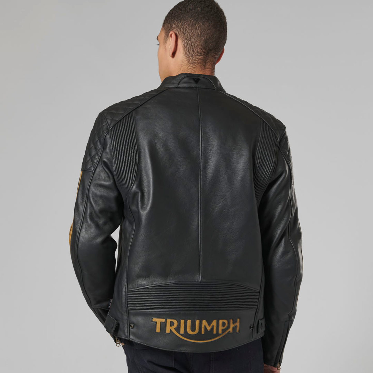 Triumph Braddan Sport Jacket - Black/Gold