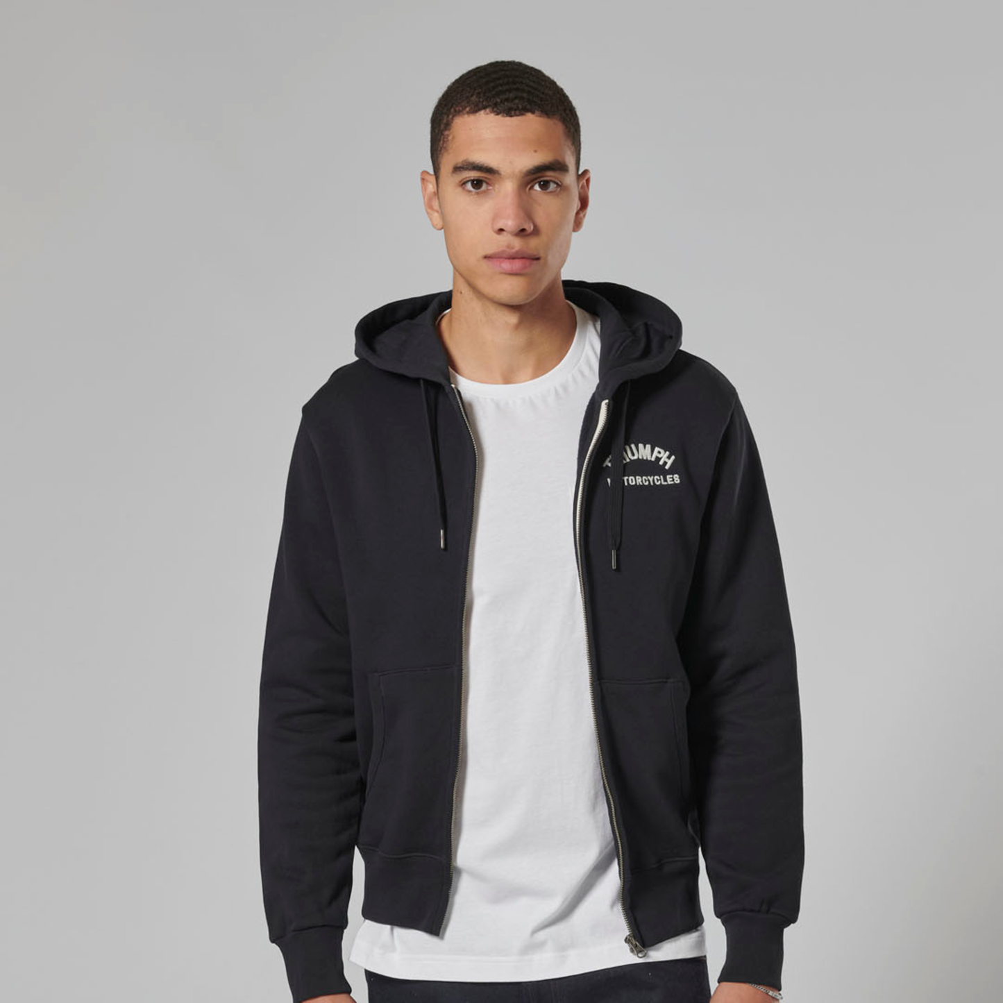Triumph Dolan Full Zip Hoodie - Black