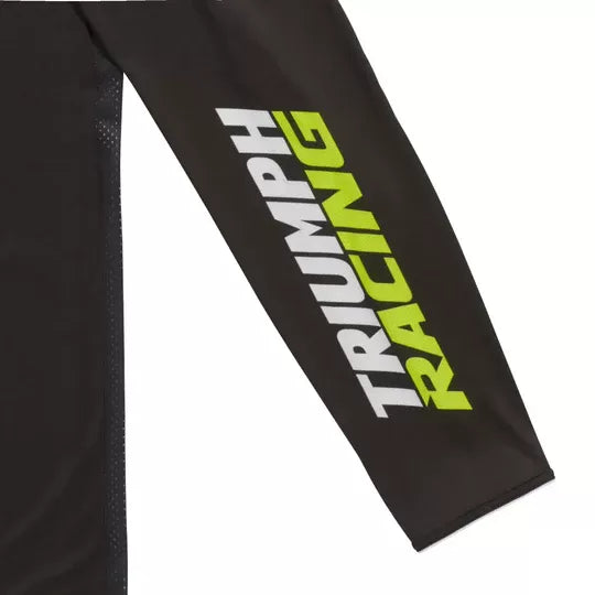 Triumph Racing Colour Block Jersey Black / White