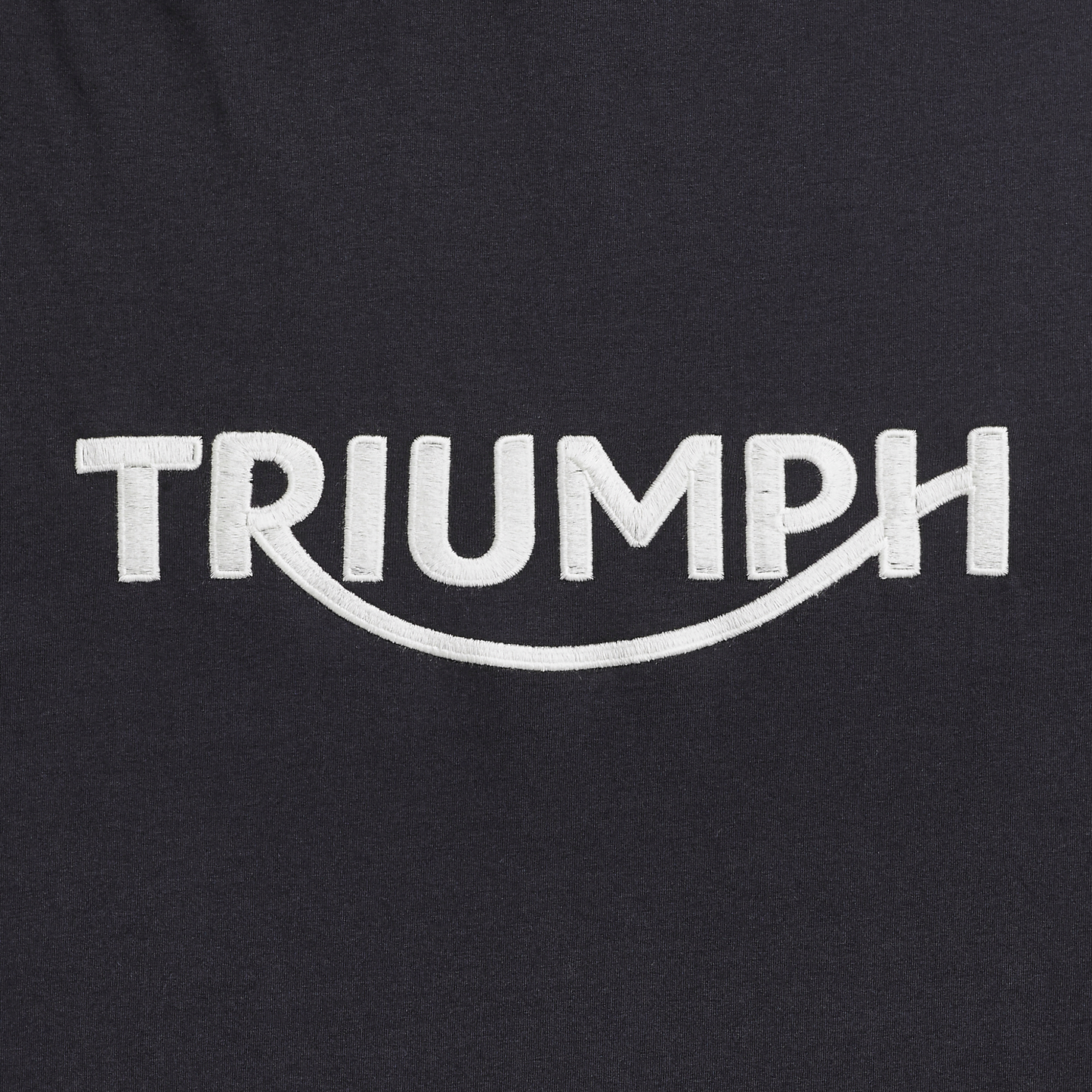 Triumph Bamburgh Embroidered Logo Tee - Jet Black