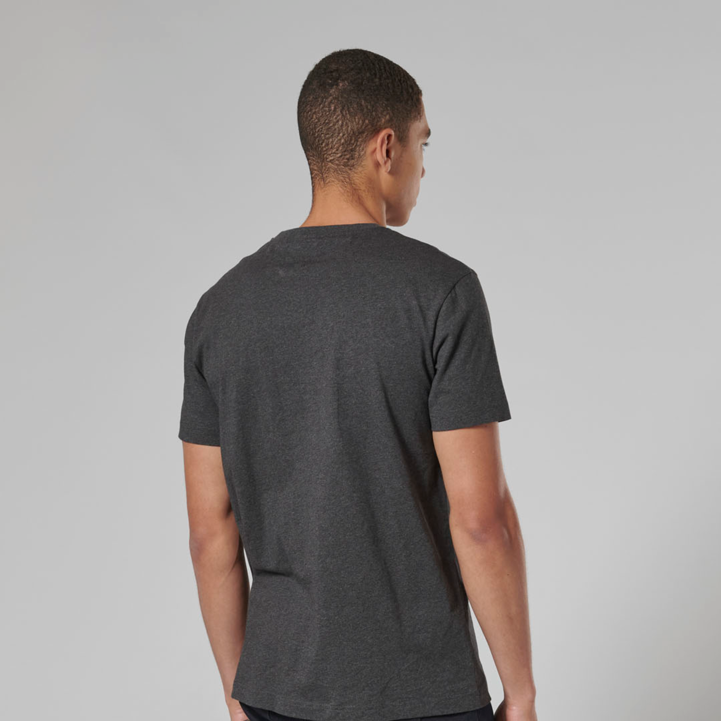 Triumph Bamburgh Embroidered Logo Tee - Black Marl