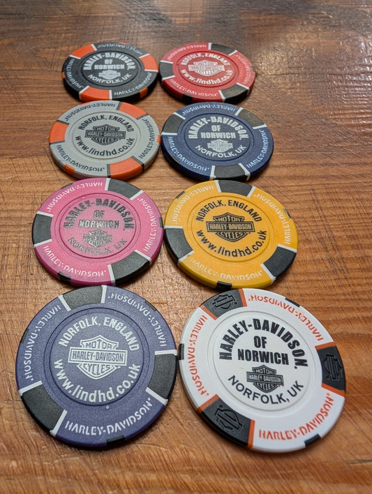 Harley-Davidson® Norwich Poker Chip
