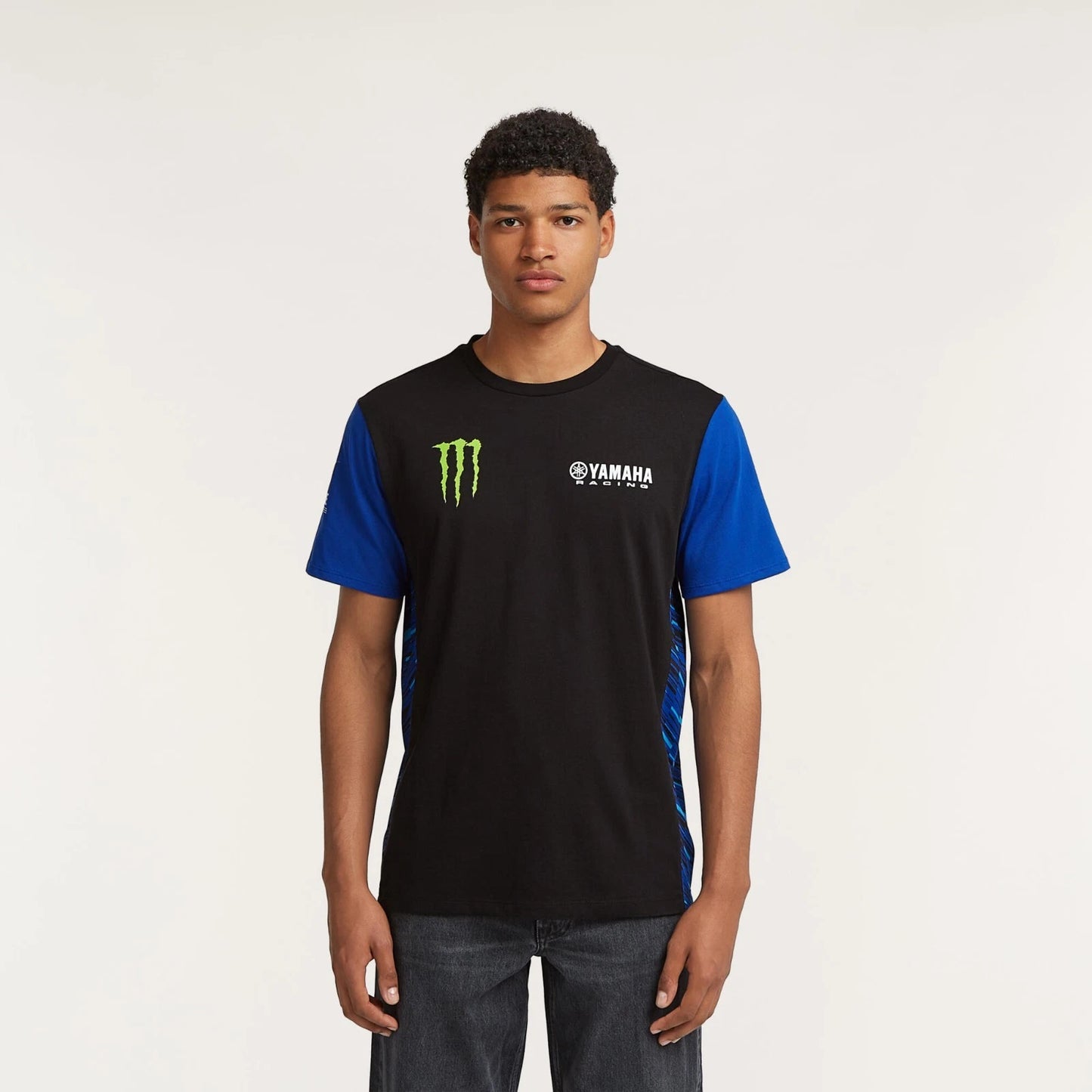 Yamaha Racing Monster Energy T-Shirt - Black / Blue