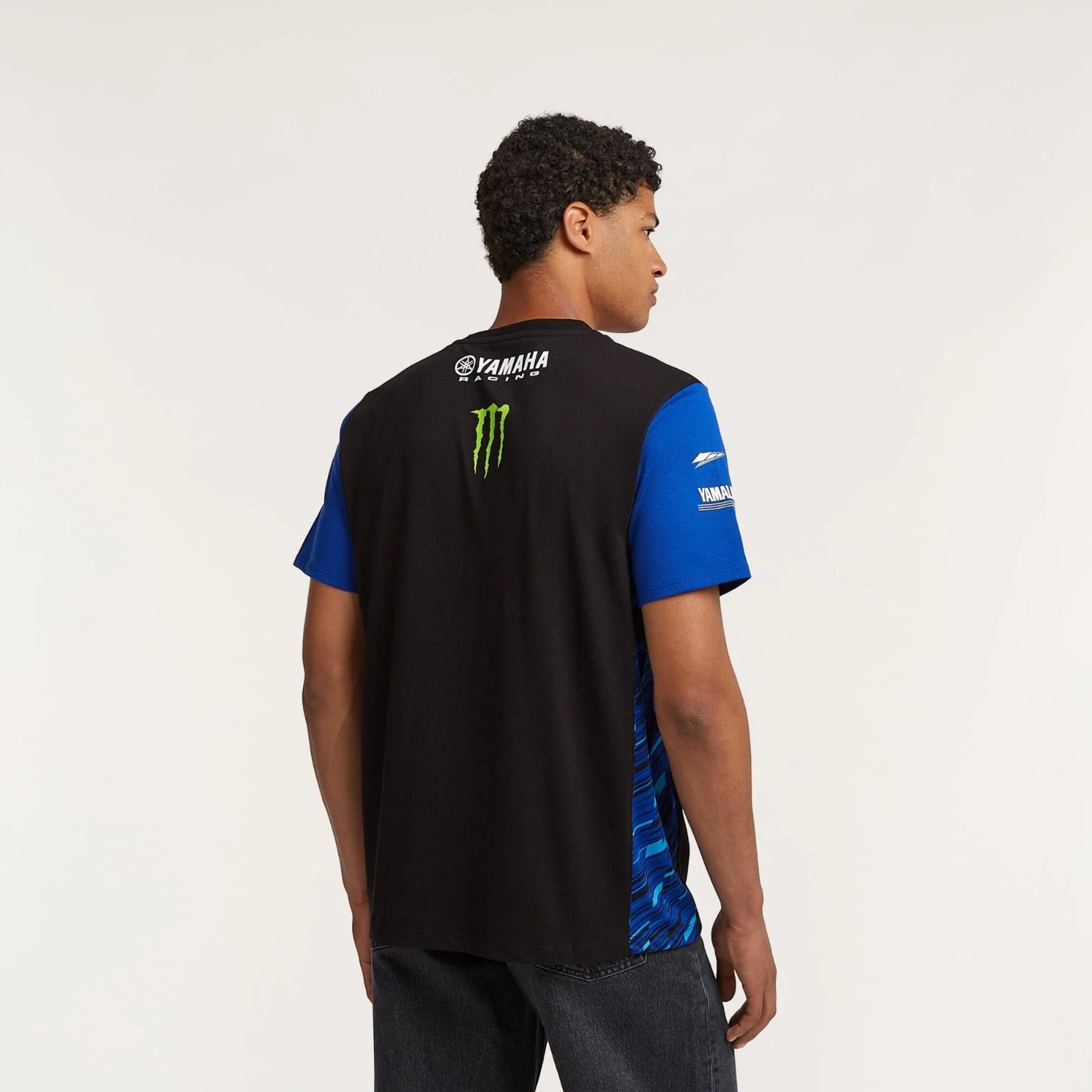 Yamaha Racing Monster Energy T-Shirt - Black / Blue