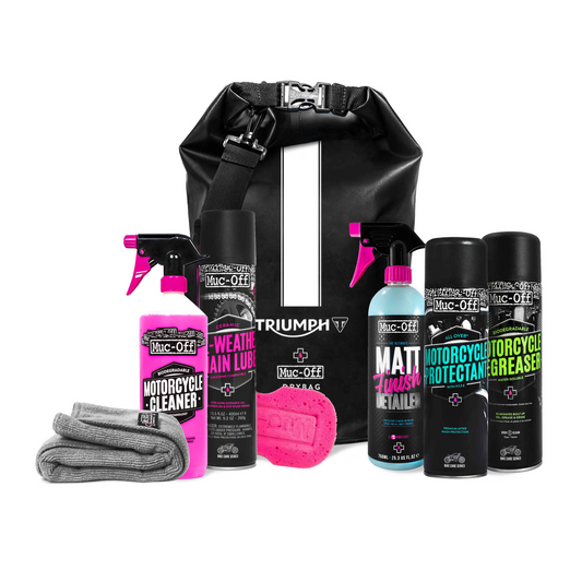 Muc-Off Triumph Motorcycle Cleaning Kit