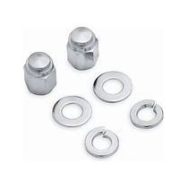 Harley-Davidson® Chrome Fork Axle Retainer Nut Kit