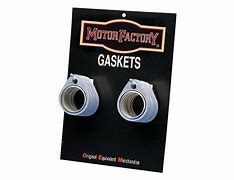 Motor Factory Fiber Exhaust Gasket with Firering Pair Pack 2