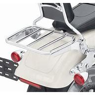 Harley-Davidson® Sport Luggage Rack for HoldFast Sissy Bar Uprights - Chrome