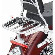 Harley-Davidson® Sport Luggage Rack for HoldFast Sissy Bar Upright - Chrome