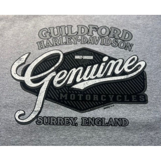 Harley-Davidson® Men's "Box Icon" Guildford H-D Dealer Long Sleeve T-Shirt