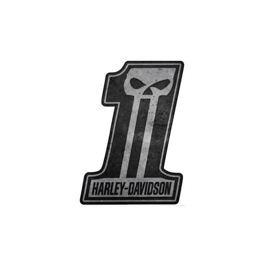 Harley-Davidson® #1 Skull Father's Day Greeting Card