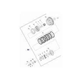 HARLEY-DAVIDSON PAN AMERICA SPORTSTER S CLUTCH ASSEMBLY 2021-2025 PART NUMBER 37000347