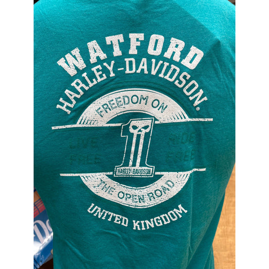 Harley-Davidson® HD ALMANAC  Women`s  Watford Dealer T-Shirt