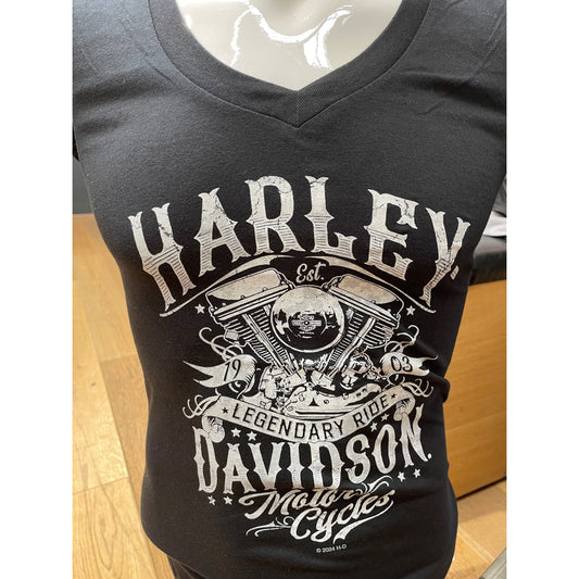 Harley-Davidson® HD INSCRIBE  Women`s  Watford Dealer T-Shirt