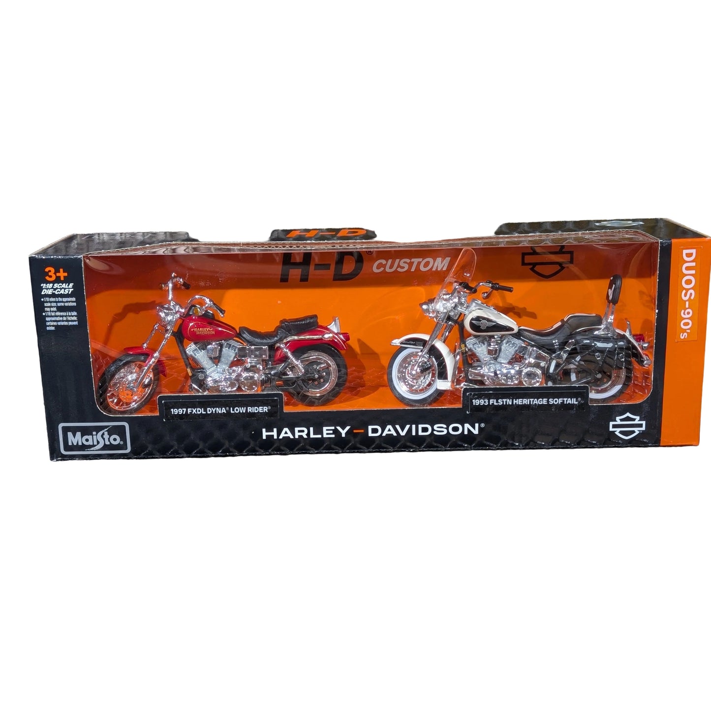 Harley-Davidson® 1:18 Harley Davidson Decade Duos 90’s