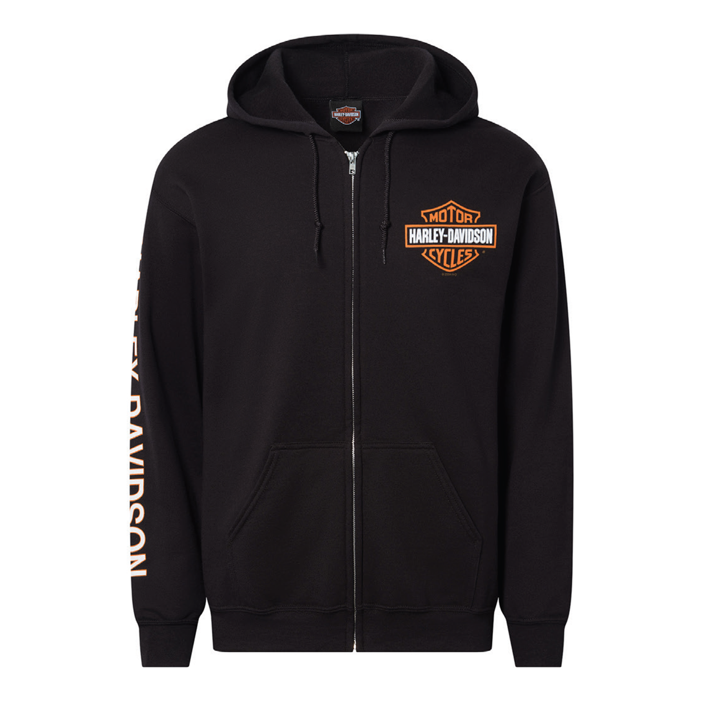 Harley-Davidson® Black B&S Newmarket Dealer Zip Hoodie