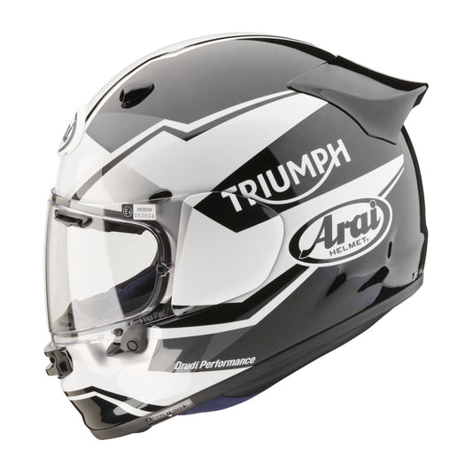 Triumph Arai Quantic Helmet - Black/White