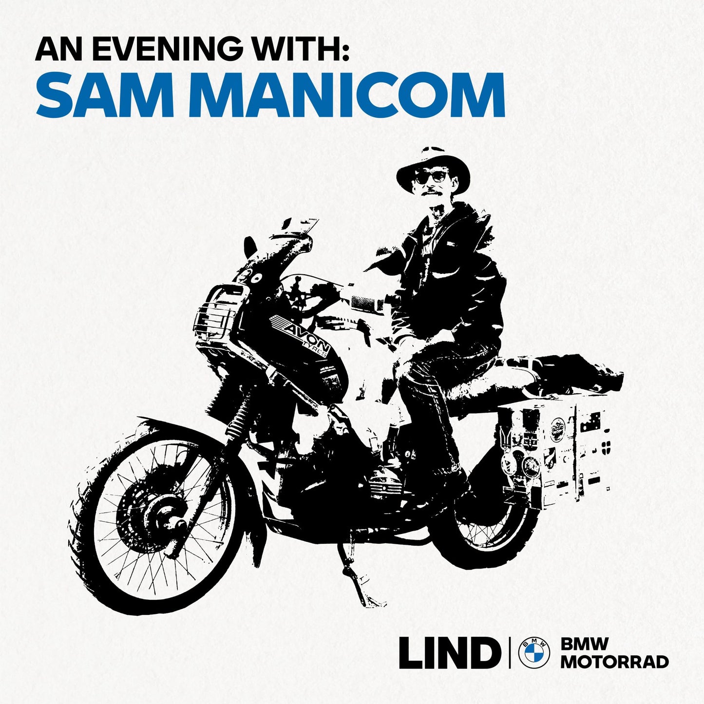 EVENT: An Evening with Sam Manicom - LIND Motorrad Welwyn Garden City 12.12.25
