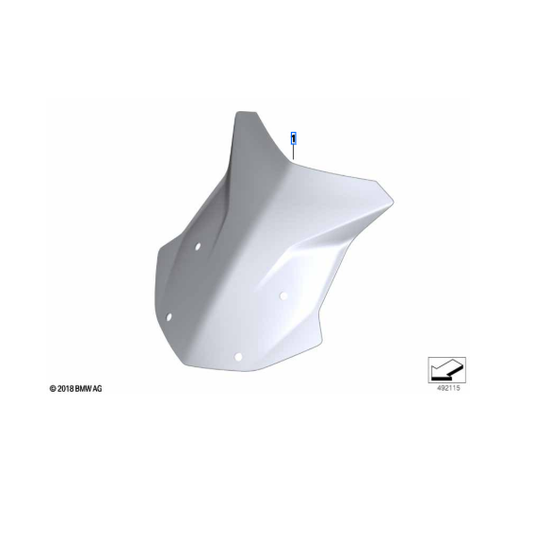 BMW Motorrad R1200/1250 GS/A Windshield