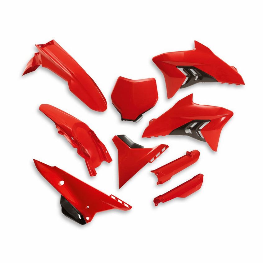 Ducati Complete Plastic Fairing Kit Desmo 450 MX, MX Factory, Desmo 25 ...