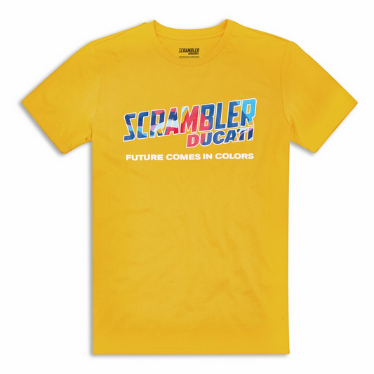 Ducati Scrambler - Future Comes In Colors T-shirt