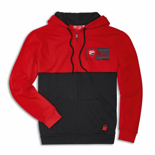 Ducati Dual MM93 Hooded Sweatshirt - Marc Marquez