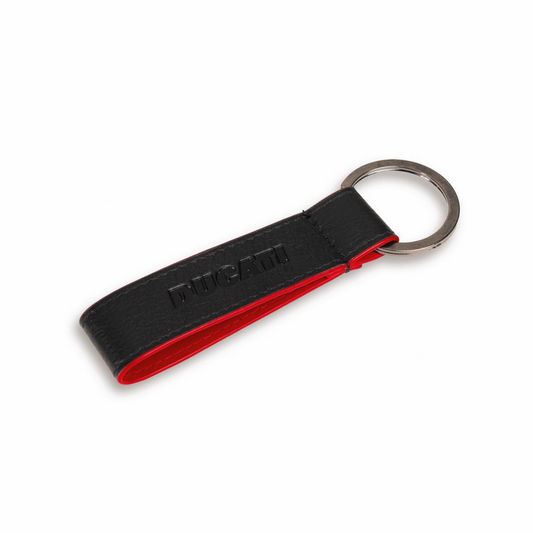 Ducati Ducati Firma Leather keyring