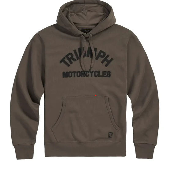 Triumph Carrick Pull-on Hoodie Iron / Black