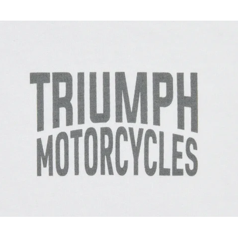 Triumph End Game Tee White