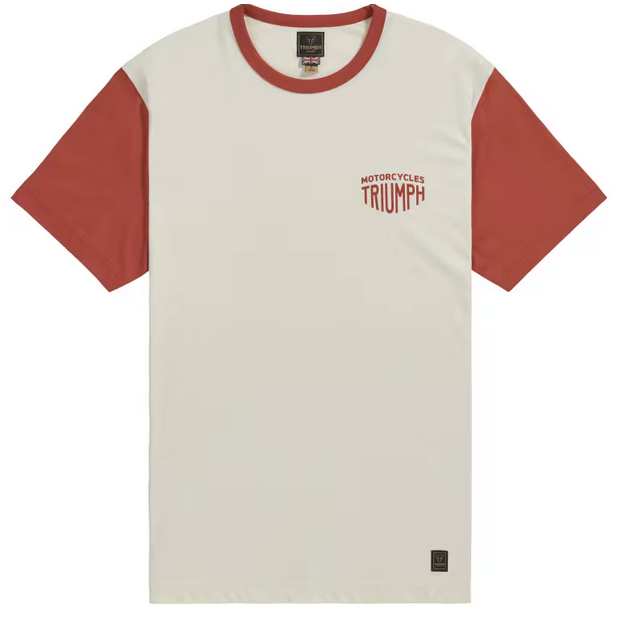 Triumph Fenland Contrast Sleeve Tee