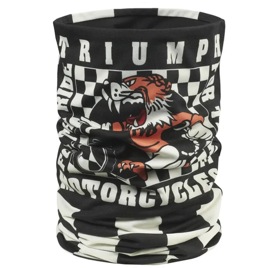 Triumph New Boots Neck Tube Black / Bone