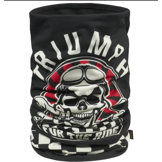 Triumph Hello Moto Neck Tube Black / Bone