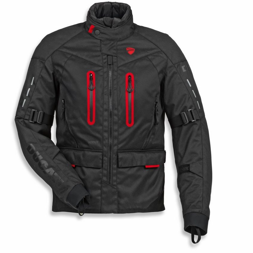 Ducati Tour C5 Black/Black Men's Fabric Jacket