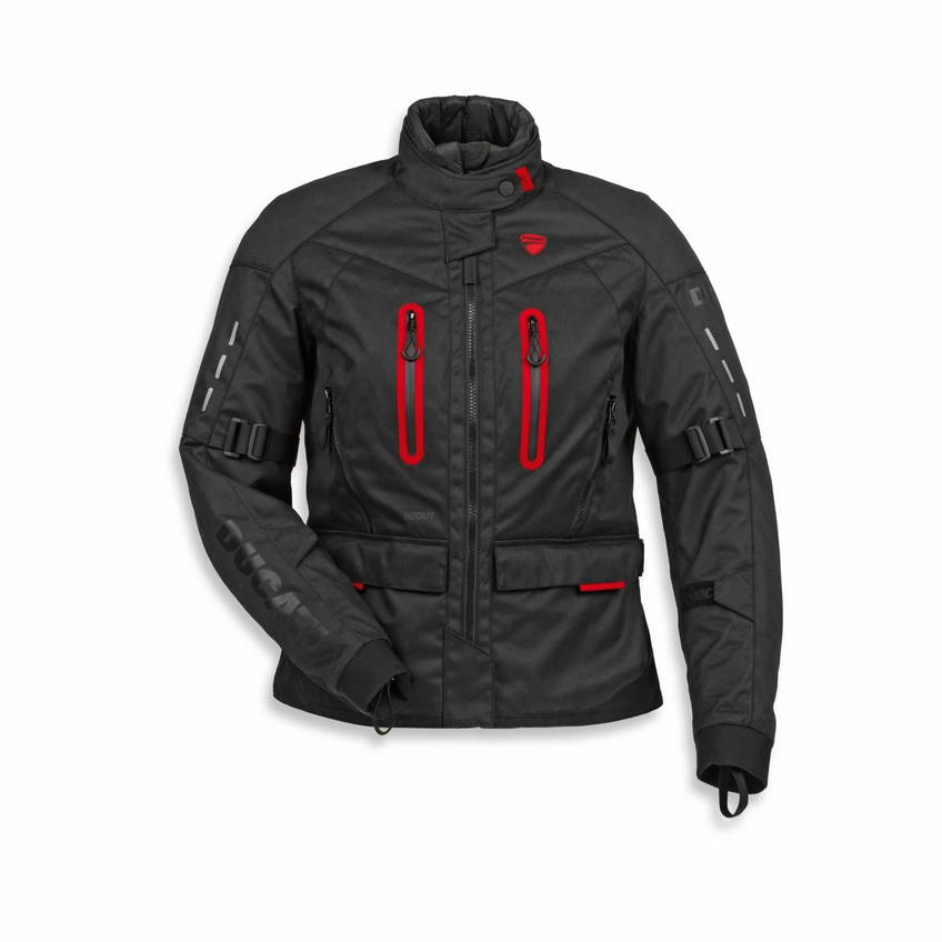 Ducati Tour C5 Black/Black Women's Fabric Jacket