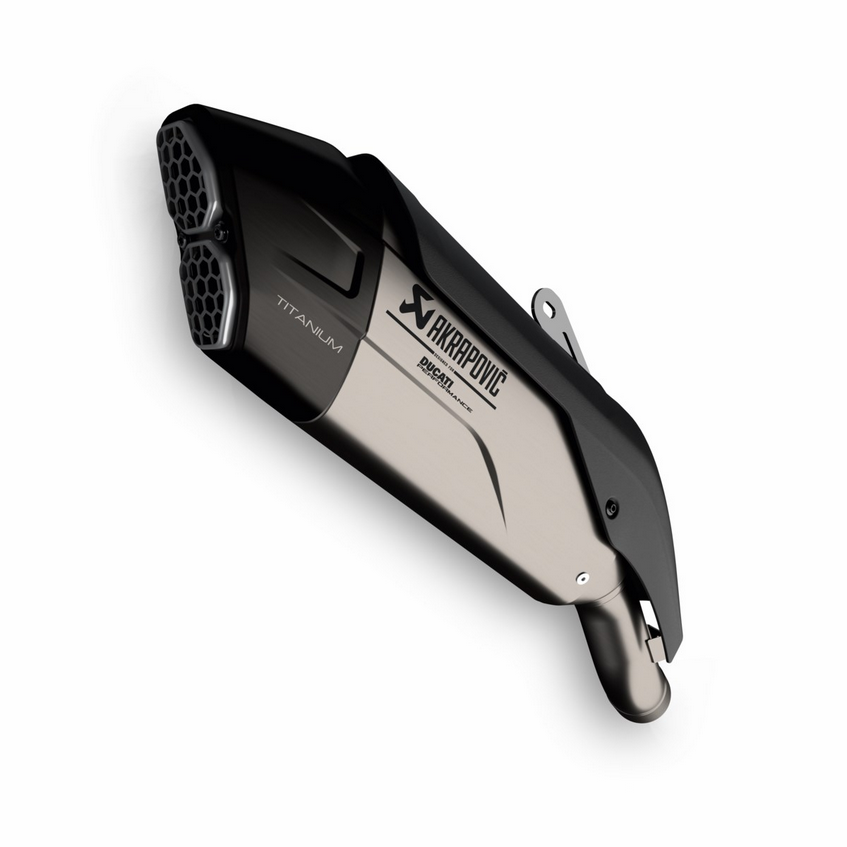 Ducati Performance Multistrada V4 Akrapovič Homologated Titanium Silencer