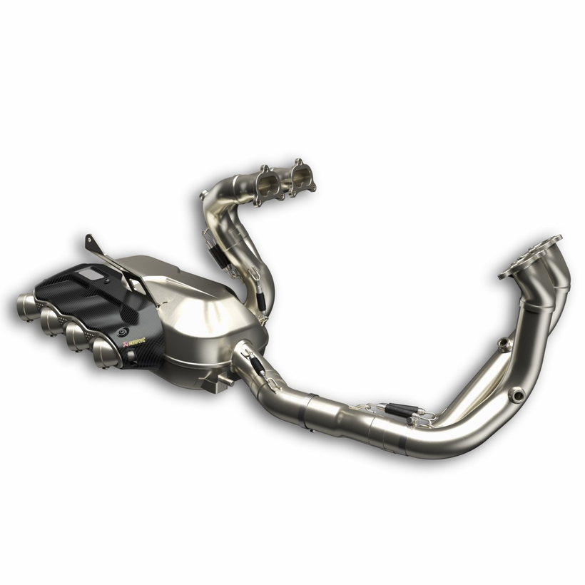 Ducati Akrapovič Titanium Complete Racing Exhaust System Diavel V4, V4 RS, XDiavel V4