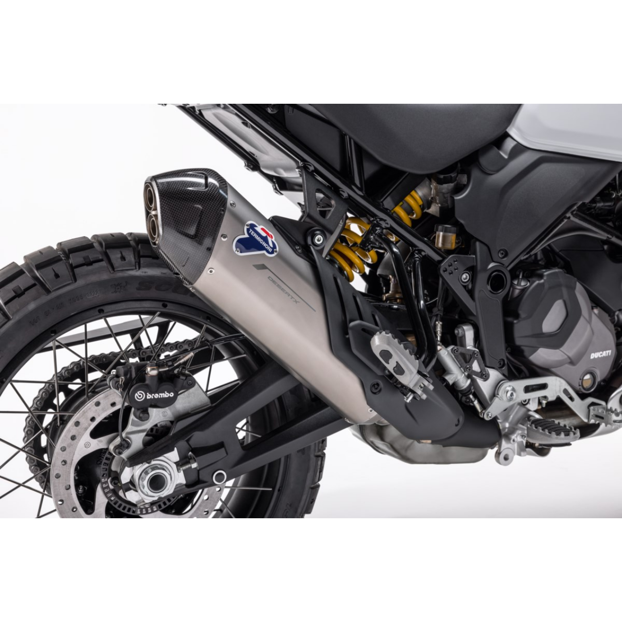 Ducati Desert X Termignoni Homologated Silencer