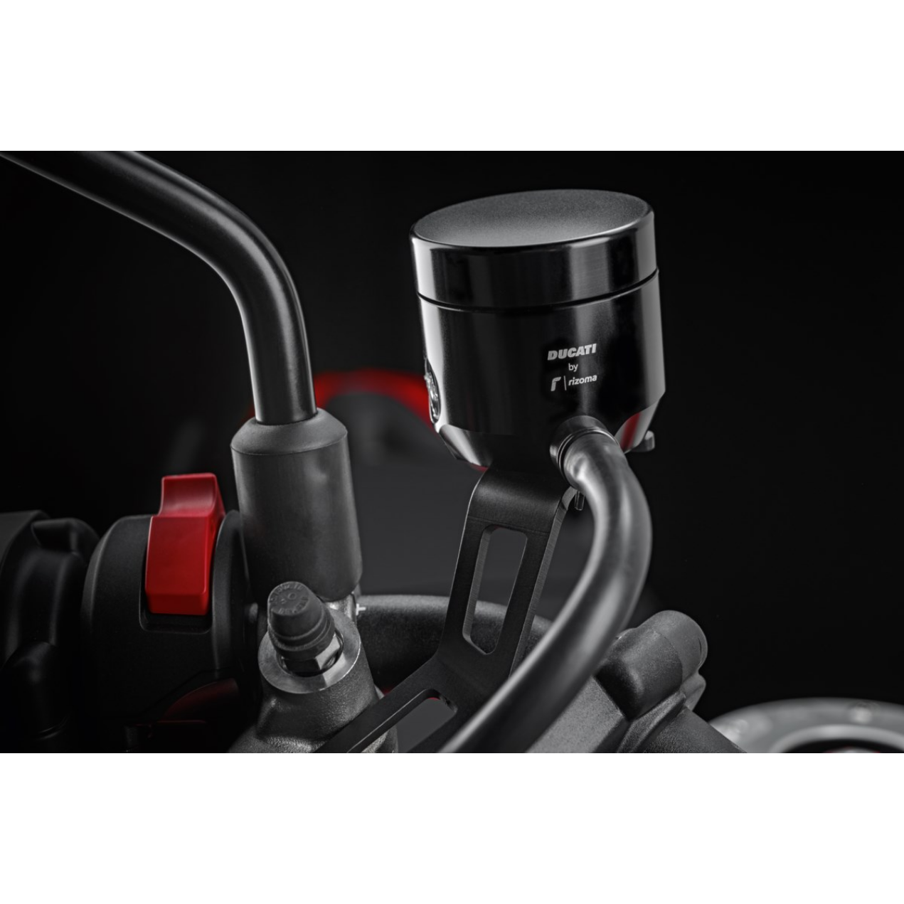 Ducati Rizoma Brake Fluid Reservoir Black