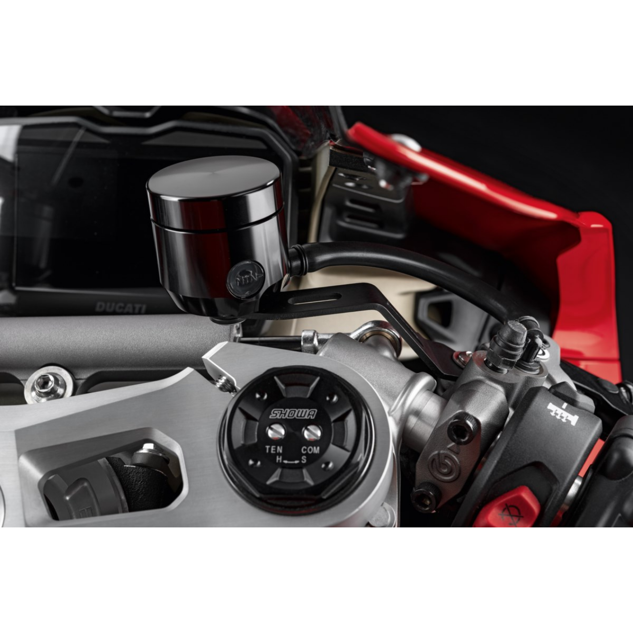 Ducati Rizoma Brake Fluid Reservoir Black