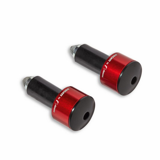 Ducati Rizoma Billet Aluminium Handlebar Balancing Weights - Red