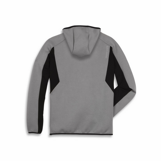 Ducati Reflex Attitude 3.0 Men's Hooded Sweatshirt Grey