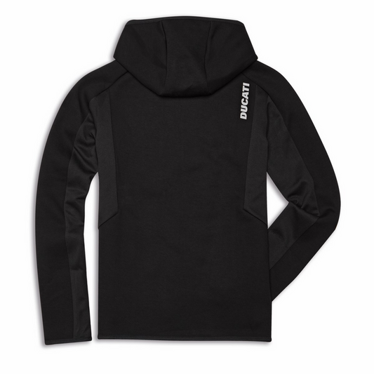 Ducati Reflex Attitude 3.0 Women's Hooded Sweatshirt Black