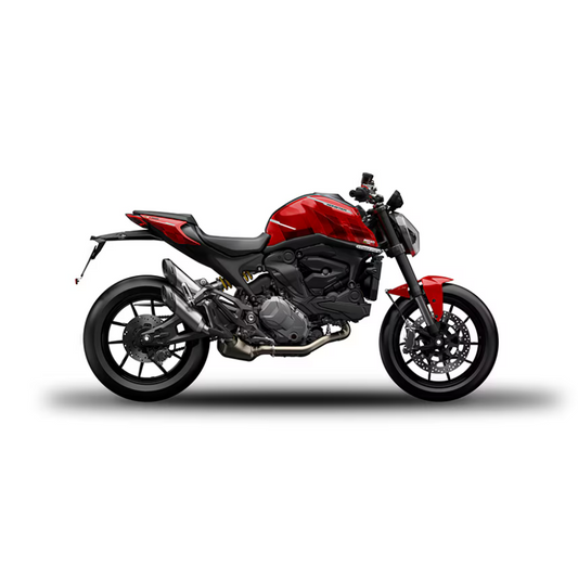 Ducati Monster GP Customised Fairings - Red