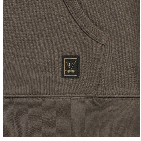 Triumph Carrick Pull-on Hoodie Iron / Black