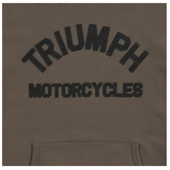 Triumph Carrick Pull-on Hoodie Iron / Black