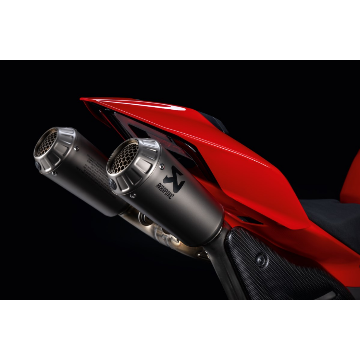 Ducati Akrapovič Complete Titanium Racing Exhaust System Panigale V4 V4S V4S CORSE V4R TRICOLORE