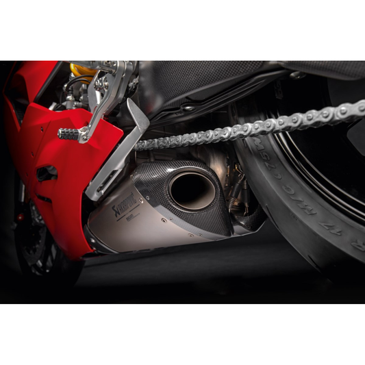 Ducati Akrapovič Titanium Racing Silencers Panigale V2 Streetfighter V2