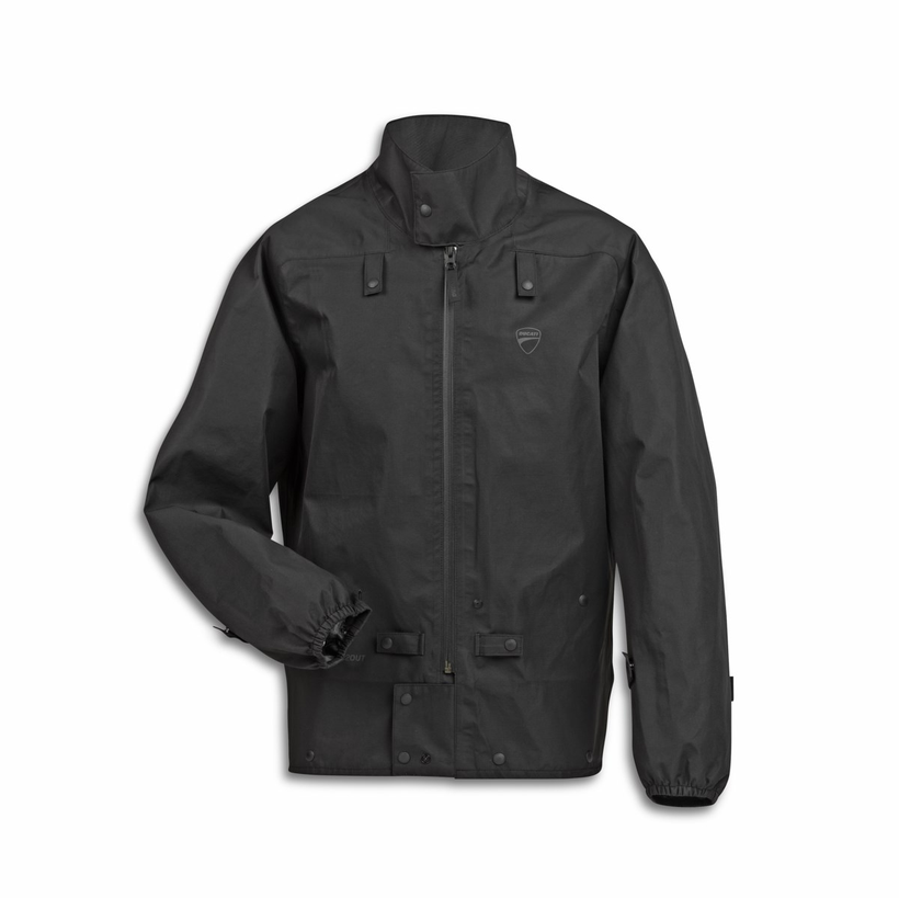 Ducati Explorer 2.0 Black/Red Men's Fabric Jacket