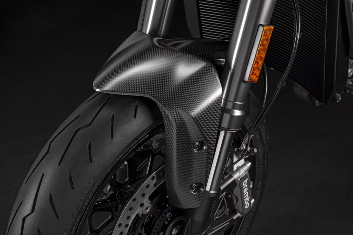 Ducati Carbon Front Mudguard Monster V2
